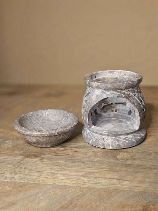 Aromalampe aus Speckstein