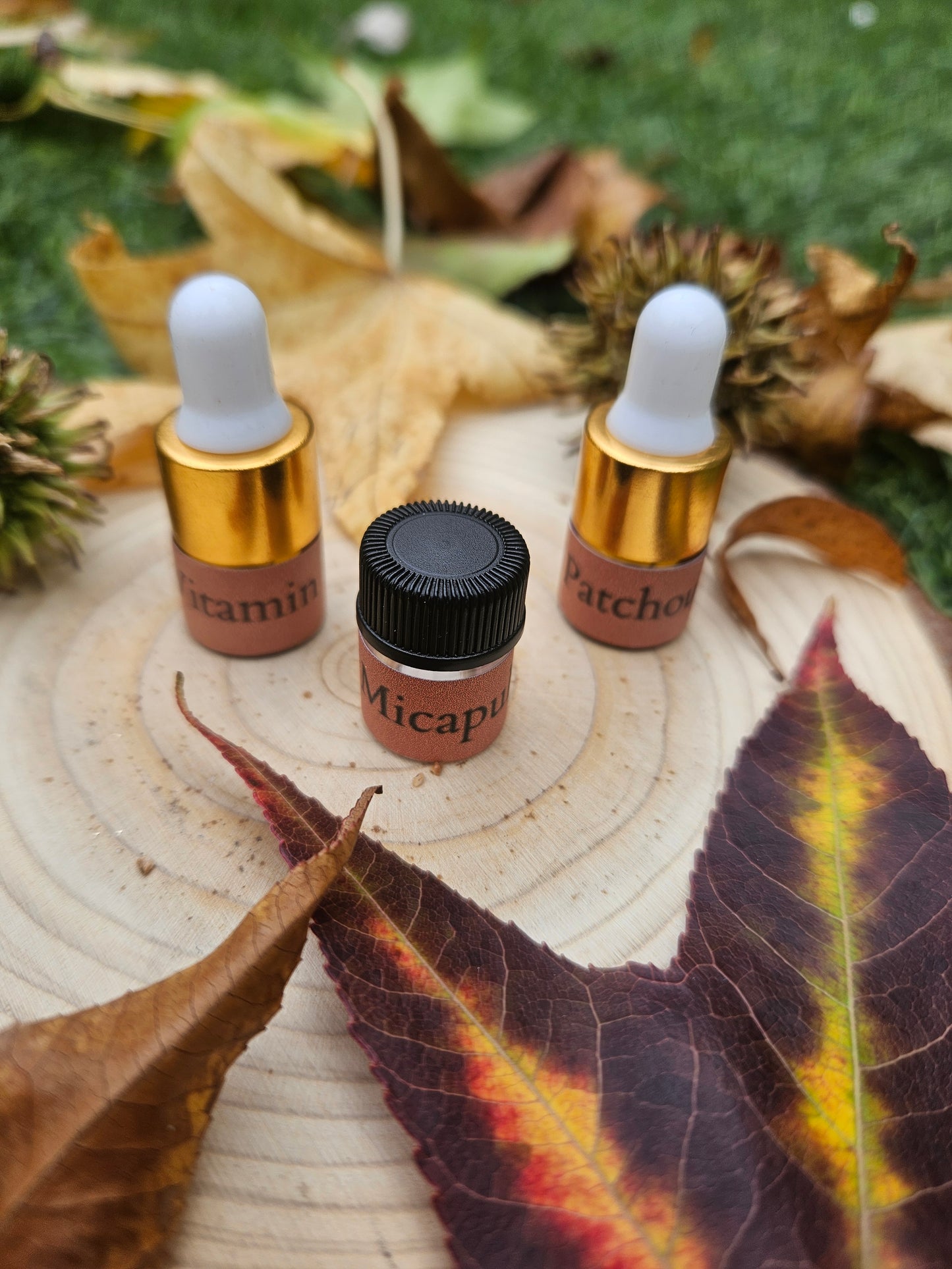 Bodyglowöl - Herbstedition mit Inner calm und Soulful hug (Öle zum selbst mischen