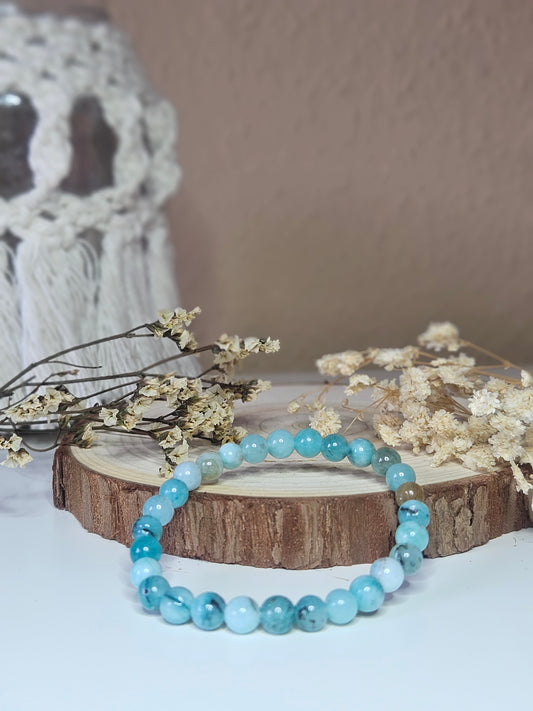 Heilsteinarmband Aquamarin