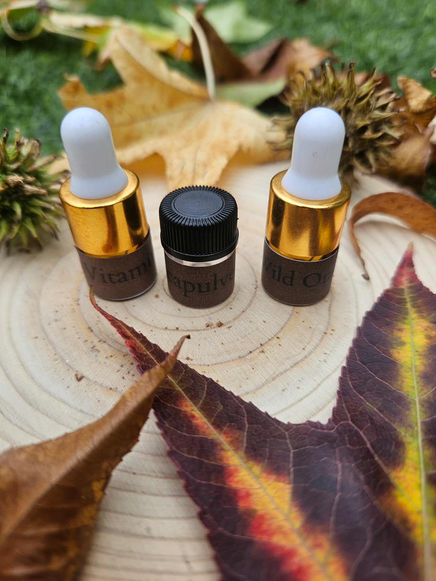 Bodyglowöl - Herbstedition mit Inner calm und Soulful hug (Öle zum selbst mischen