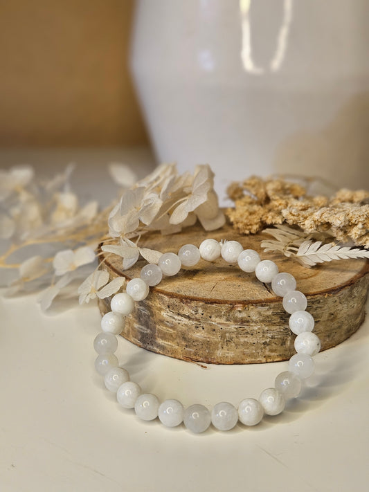 Heilsteinarmband Mondstein
