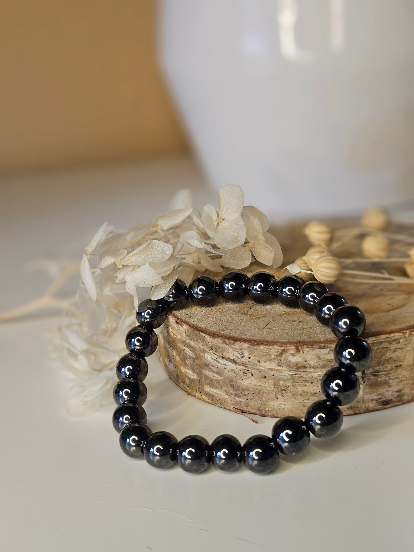 Heilsteinarmband Hämatit
