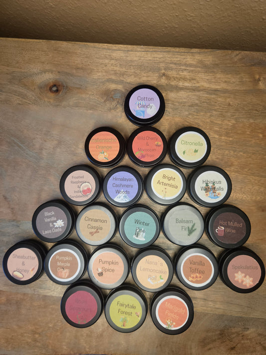 15 ml Duftproben, Miniteelicht, Miniritualkerzen